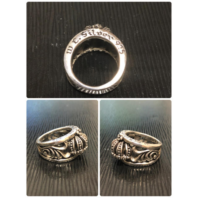 WC.silver 925 クラウン 王冠リング  レディースのアクセサリー(リング(指輪))の商品写真