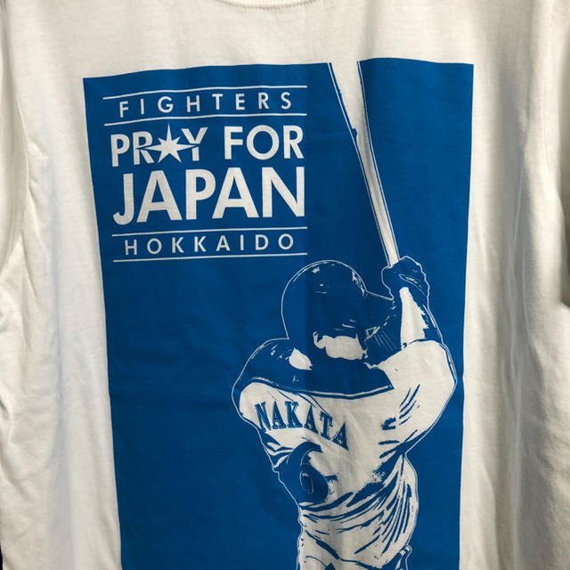 日本ハムファイターズTシャツ中田翔 スポーツ/アウトドアの野球(応援グッズ)の商品写真