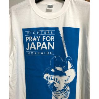 日本ハムファイターズTシャツ中田翔(応援グッズ)