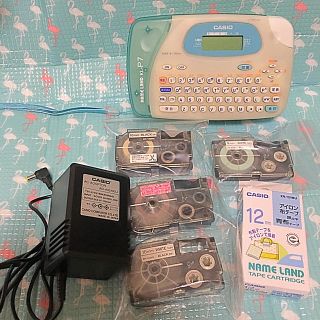 カシオ(CASIO)のCASIO ネームランド 本体 テープ 布用テープ(テープ/マスキングテープ)