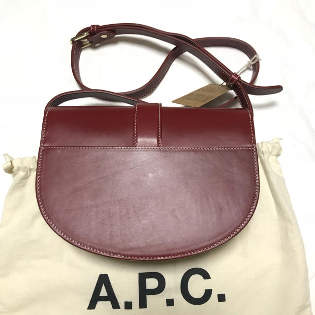 新品 APC Eloise ハーフムーン レザーバッグ 2