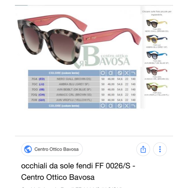 FENDI(フェンディ)のFENDI サングラス レディースのファッション小物(サングラス/メガネ)の商品写真