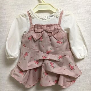 ジルスチュアートニューヨーク(JILLSTUART NEWYORK)のジルスチュアート ワンピース 帽子セット♡(ロンパース)