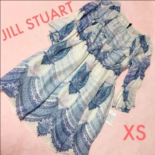 ジルスチュアート(JILLSTUART)のジルスチュアート シルクチュニック S(ひざ丈ワンピース)