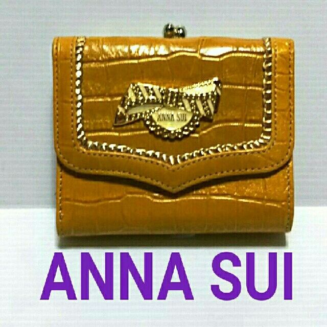 【ANNA SUI】アナスイ 三折り がま口財布