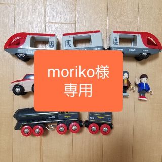 ブリオ(BRIO)の【専用です】BRIO 列車・車・人形セット(電車のおもちゃ/車)