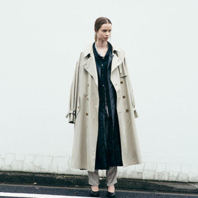 SUNSEA - 19ss LAY OVERSIZED TRENCH COAT