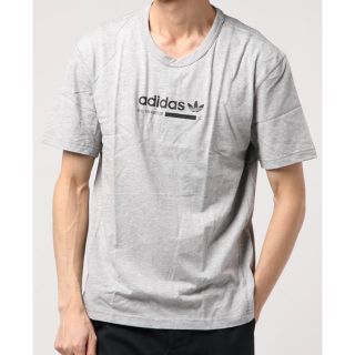 アディダス(adidas)の新品 adidas originals Tシャツ アディダス XLサイズ グレー(Tシャツ/カットソー(半袖/袖なし))