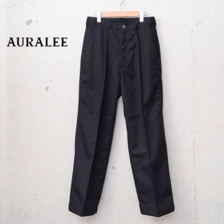 AURALEE WOOL KERSEY WIDE PANTS(スラックス)