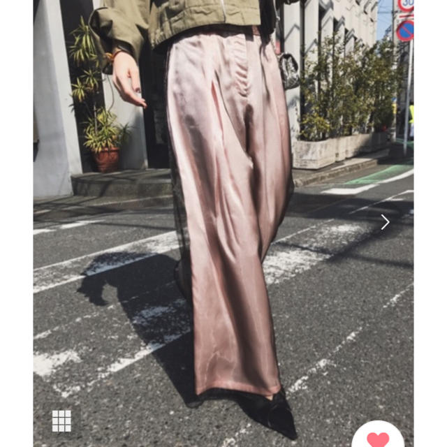 Ameri VINTAGE(アメリヴィンテージ)のadesu様専用Ameri VINTAGE SHEER SHINY PANTS レディースのパンツ(カジュアルパンツ)の商品写真