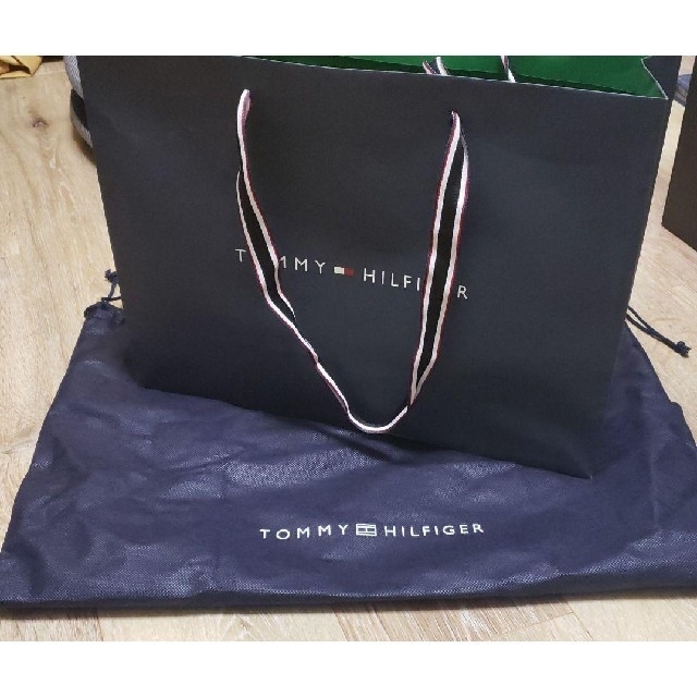 TOMMY HILFIGER(トミーヒルフィガー)のTOMMY HILFIGER✧︎トミー✧︎ストライプサッチェルバッグ✧︎2WAY レディースのバッグ(ハンドバッグ)の商品写真