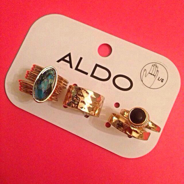 ALDO(アルド)のALDO☆おしゃれリング レディースのアクセサリー(リング(指輪))の商品写真