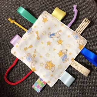 くまさんカシャカシャおもちゃ♡(外出用品)