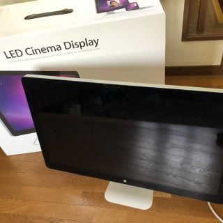 アップル(Apple)の【美品】Apple LED Cinema Display 27inch(ディスプレイ)