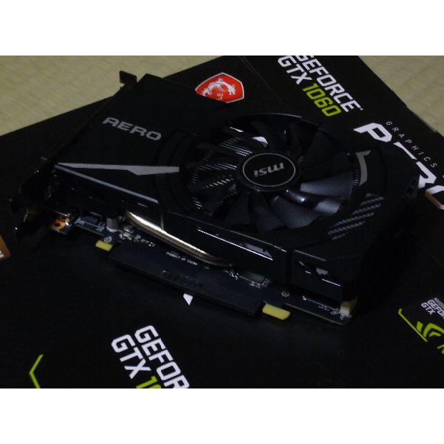 PCパーツ MSI GTX 1060 AERO ITX 3G OC