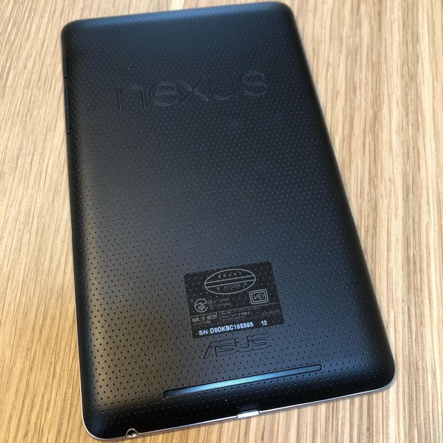 NEXUS7(ネクサス7)のNexus7 スマホ/家電/カメラのPC/タブレット(タブレット)の商品写真