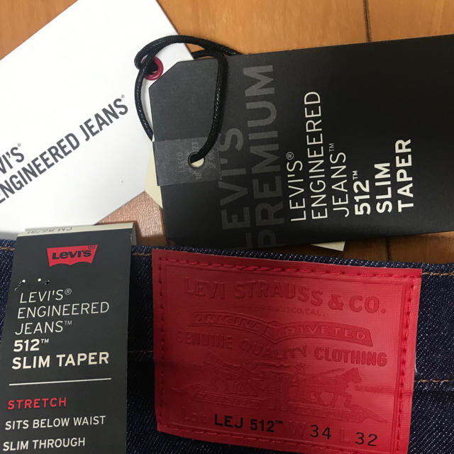 Levi's - Levi's ENGINEERED JEANS LEJ 512(W34)スリムの通販 by Levi's - Levi's ENGINEERED JEANS LEJ 512(W34)スリムの通販 by