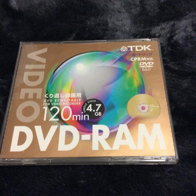 TDK(ティーディーケイ)のDVD-RAM スマホ/家電/カメラのテレビ/映像機器(DVDレコーダー)の商品写真