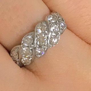 ダイヤモンドリング  プラチナ 1.00ct(リング(指輪))