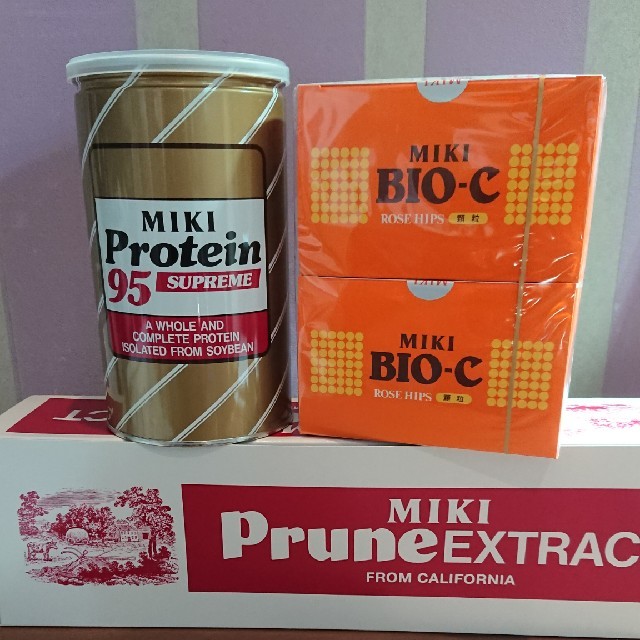えみり様専用 ミキプルーン・ バイオC・ミキプロティーンセット - 健康食品