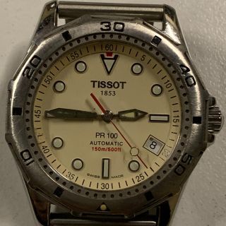 ティソ(TISSOT)のTISSOT ティソ PR100 150mm 自動巻 ダイバーウォッチ 稼動品(腕時計(アナログ))