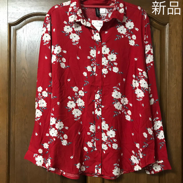 H&M - 花柄シャツの通販 by あずき's shop｜エイチアンドエムならラクマ