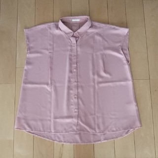 ジーユー(GU)のGU フレンチスリーブシャツ(シャツ/ブラウス(半袖/袖なし))