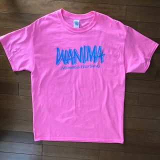 ワニマ(WANIMA)のWANIMA Tシャツ Lサイズ ピンク(ミュージシャン)