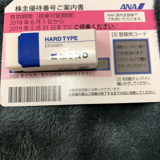 エーエヌエー(ゼンニッポンクウユ)(ANA(全日本空輸))のANA 株主優待券 1枚(その他)