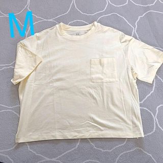 ユニクロ(UNIQLO)のクロップドクルーネックＴシャツ(Tシャツ(半袖/袖なし))