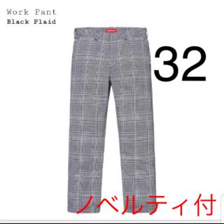 シュプリーム(Supreme)のsupreme work pant 32(ワークパンツ/カーゴパンツ)