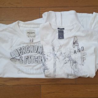 アバクロンビーアンドフィッチ(Abercrombie&Fitch)のアバクロTシャツ2点セット(Tシャツ/カットソー(半袖/袖なし))