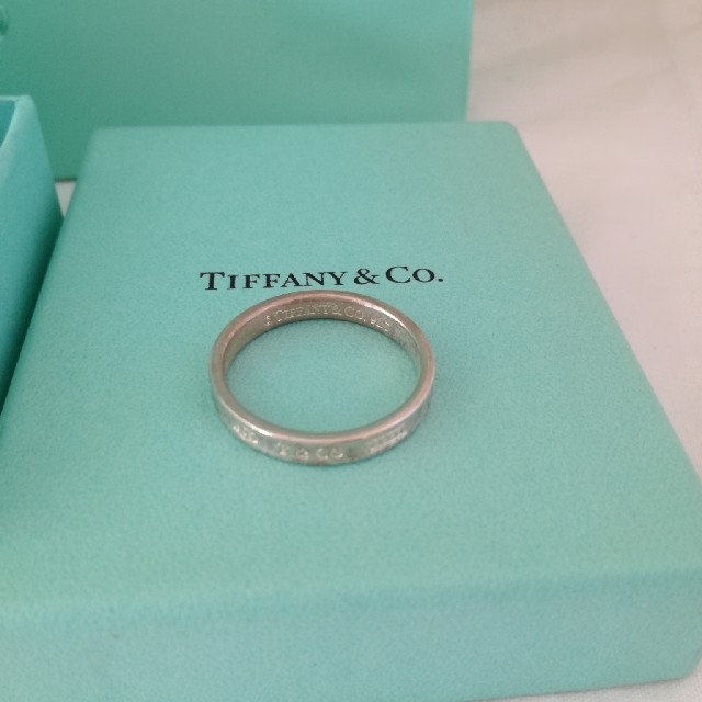 Tiffany & Co.(ティファニー)のティファニー 1837 ナローリング
シルバー925　大きいサイズ メンズのアクセサリー(リング(指輪))の商品写真