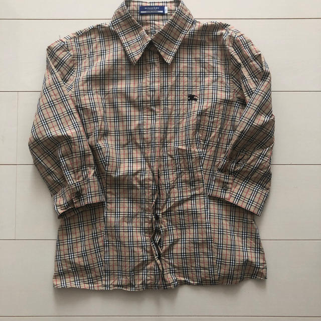 BURBERRY BLUE LABEL(バーバリーブルーレーベル)の【kopan様お取り置き】バーバリー シャツ レディースのトップス(シャツ/ブラウス(長袖/七分))の商品写真