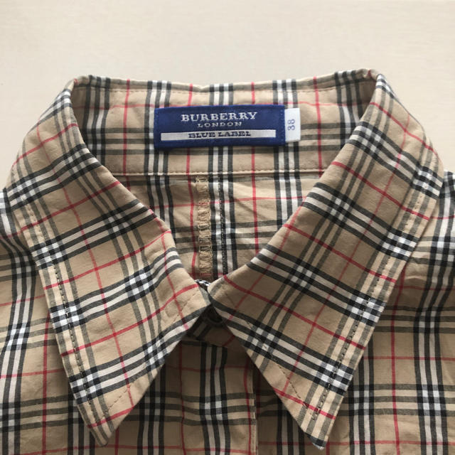 BURBERRY BLUE LABEL(バーバリーブルーレーベル)の【kopan様お取り置き】バーバリー シャツ レディースのトップス(シャツ/ブラウス(長袖/七分))の商品写真