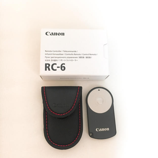 Canon(キヤノン)のcanon 純正リモコン RC-6 スマホ/家電/カメラのカメラ(デジタル一眼)の商品写真