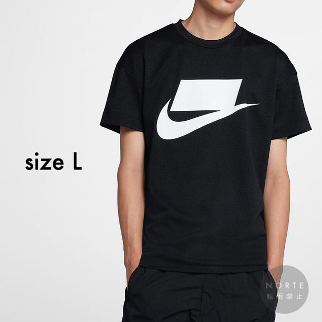 NIKE(ナイキ)の黒【新品/L】NIKE ナイキ スポーツウェア NSW メンズ ショートスリーブ メンズのトップス(Tシャツ/カットソー(七分/長袖))の商品写真