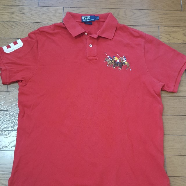 POLO RALPH LAUREN(ポロラルフローレン)のアﾌﾟケン様専用ポロラルフローレンポロシャツ  L メンズのトップス(ポロシャツ)の商品写真