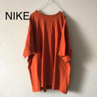 ナイキ(NIKE)のss 80s90s NIKE Tシャツ オレンジ(Tシャツ/カットソー(半袖/袖なし))