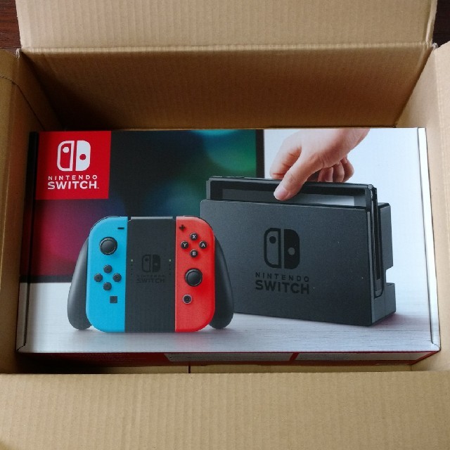 新品 ニンテンドースイッチ ネオンブルー＆ネオンレッド