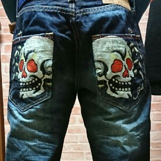 エドハーディー(Ed Hardy)のエド・ハーディー デニム 32/34W(デニム/ジーンズ)