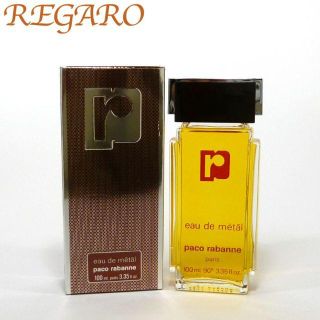 パコラバンヌ(paco rabanne)の超美品 パコラバンヌ paco rabanne 香水 オードメタル 100ml (香水(女性用))