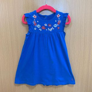 プチバトー(PETIT BATEAU)のプチバトー 24m 86cm ワンピース(ワンピース)