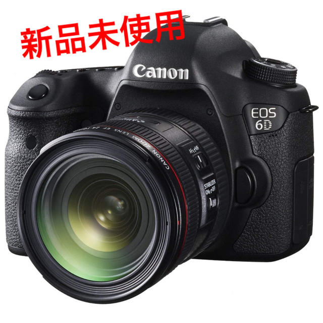 60p50p640×480キヤノン EOS 6D EF24-70L IS USM レンズ付 新品