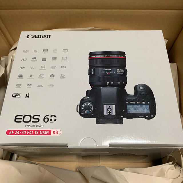 Canon - キヤノン EOS 6D EF24-70L IS USM レンズ付 新品 の通販 by