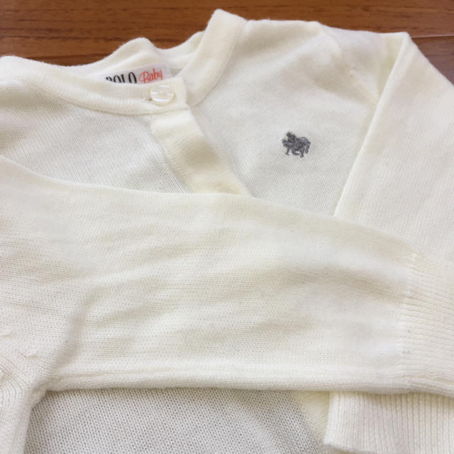 POLO RALPH LAUREN(ポロラルフローレン)のPOLO baby サイズ80 カーディガン キッズ/ベビー/マタニティのベビー服(~85cm)(カーディガン/ボレロ)の商品写真