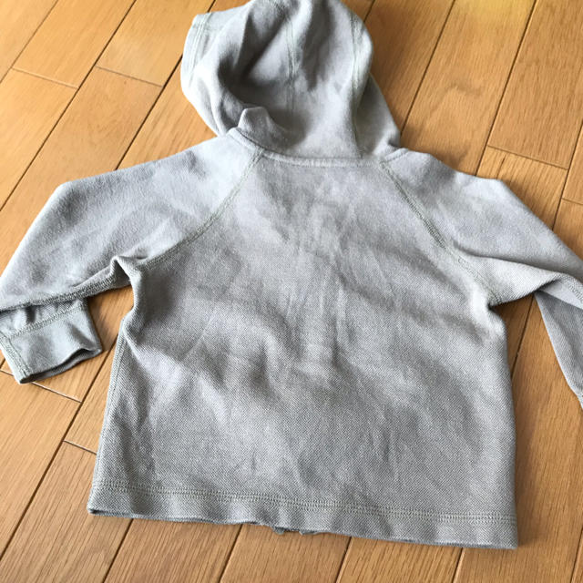 PETIT BATEAU(プチバトー)のプチバトー キッズパーカー 18M キッズ/ベビー/マタニティのベビー服(~85cm)(カーディガン/ボレロ)の商品写真