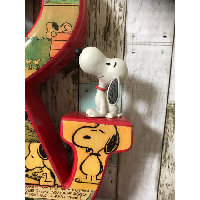 SNOOPY(スヌーピー)のスヌーピー海外限定 スヌーピー＆ウッドストックAmpersand Display インテリア/住まい/日用品のインテリア小物(置物)の商品写真