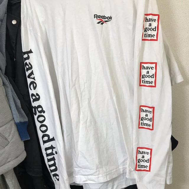 Reebok(リーボック)のhave a good timeレア！ロンＴ レディースのトップス(Tシャツ(長袖/七分))の商品写真