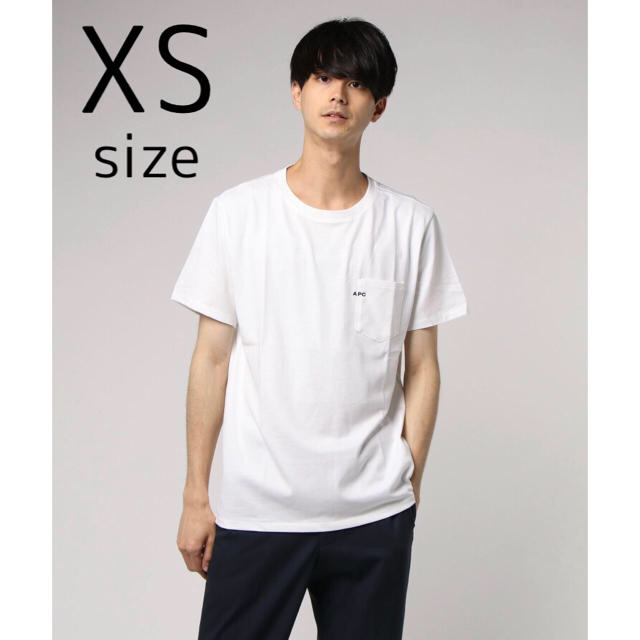 【未使用】A.P.C.半袖TシャツメンズXS(日本人メンズS)apcアーペーセー